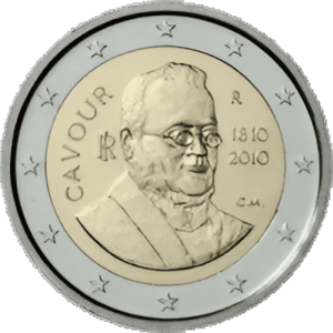 2 euro cavour 2010 italien wertexperte