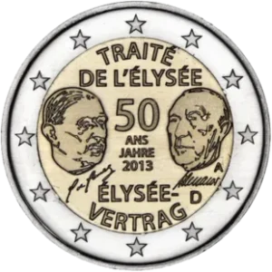 2 euro elysee vertrag 2013 deutschland wert experte