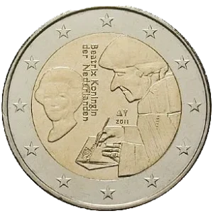 2 euro erasmus rotterdam 2011 niederlande wertexperte