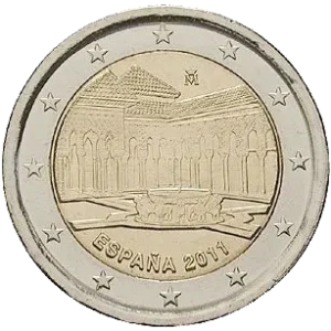 2 euro granada 2011 spanien wertexperte