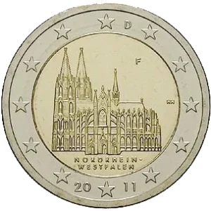 2 euro koelner dom 2011 deutschland wertexperte