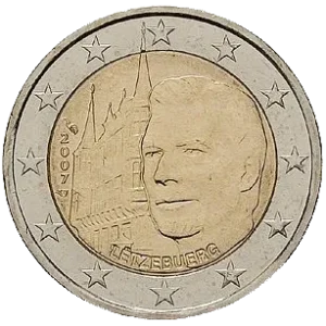 2 euro palast 2007 luxembourg wertexperte