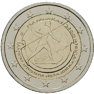 2 euro schlacht marathon 2010 griechenland wertexperte