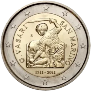 2 euro vasari 2011 san marino wertexperte