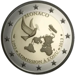 2 euro vereinte nationen 2013 monaco wert experte