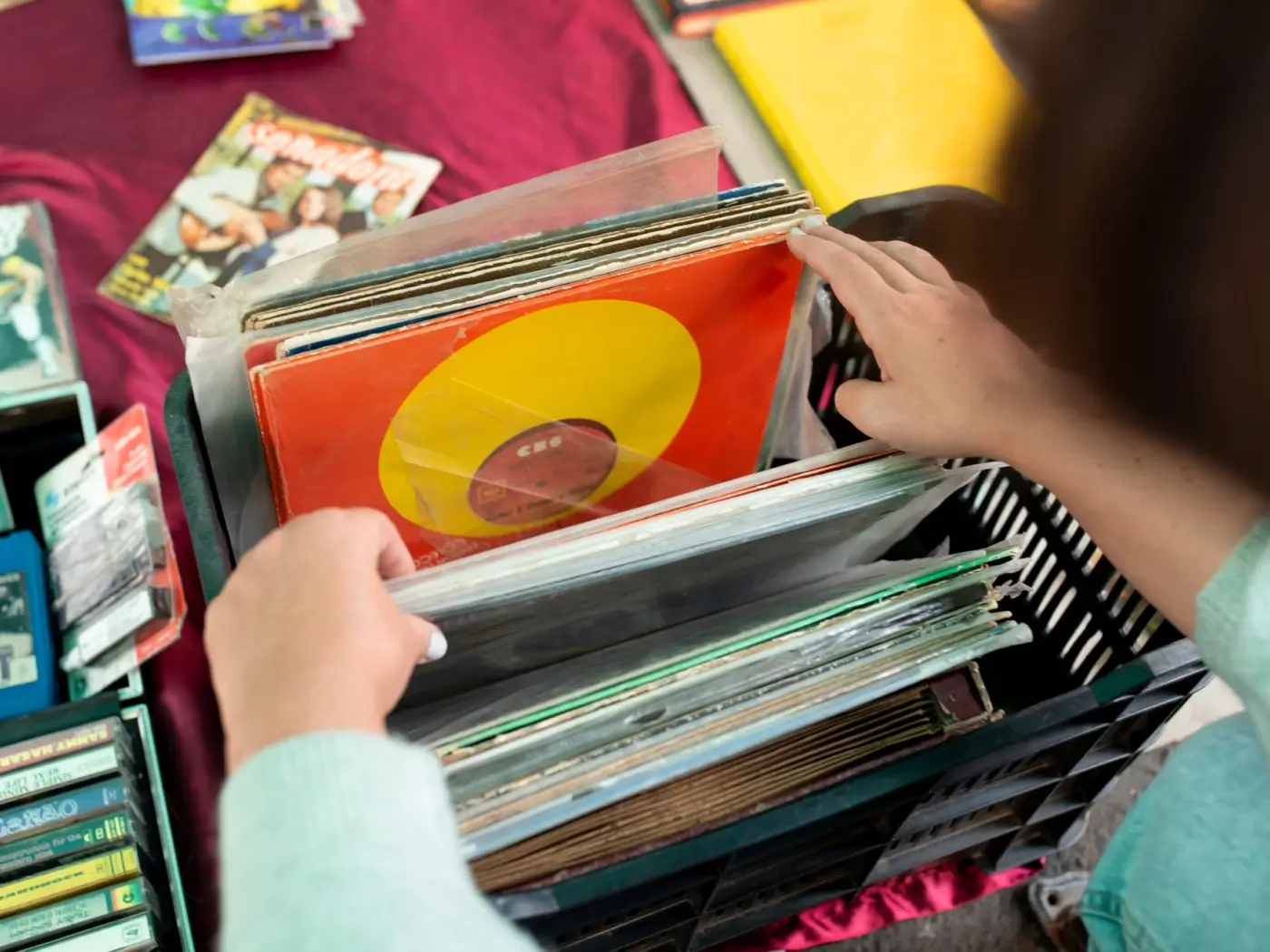 Schallplattensammlung Wert von Schallplatten ermitteln Wert Experte